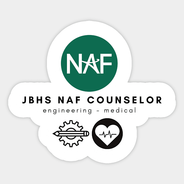 JBHS NAF Counselor Sticker by BUSDNAF